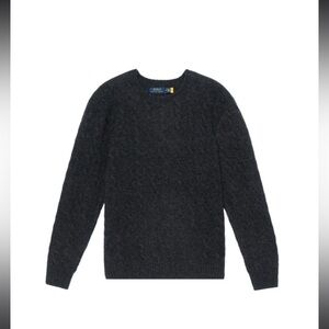 Polo Ralph Lauren Washable Cashmere Sweater Men’s Crewneck size Medium Granite